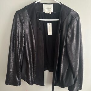 Anthropologie sequins jacket.  Size L.  NWT